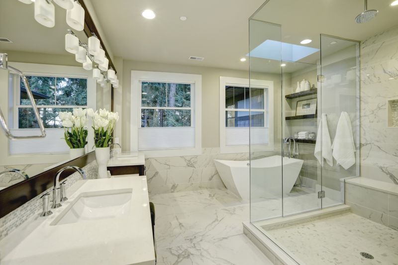 Spa-Inspired Shower Area