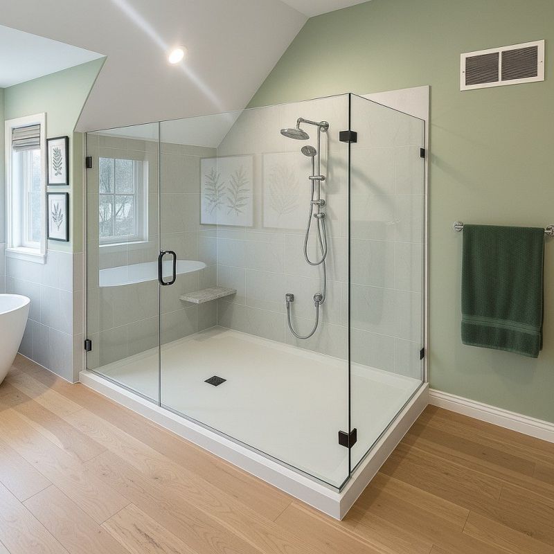 Shower Enlargement detail